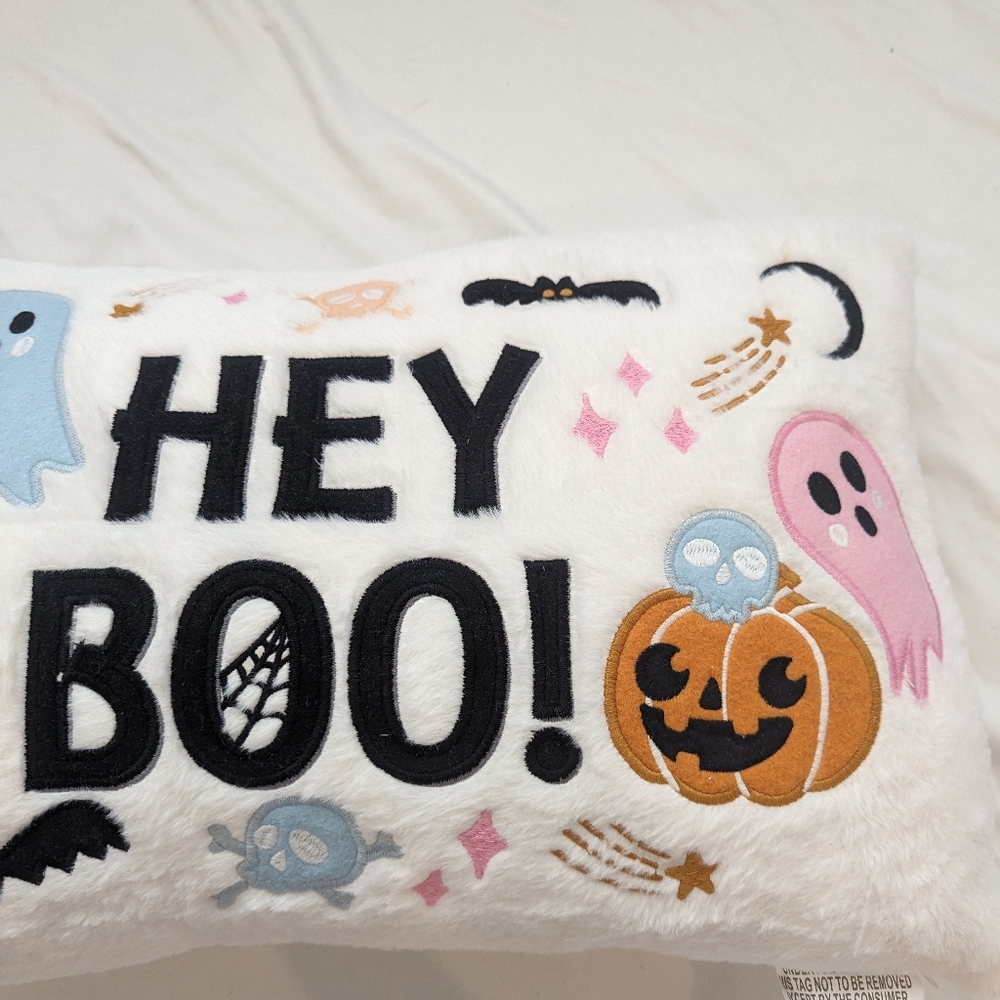 Hey Boo pillow - Picture 3 of 5